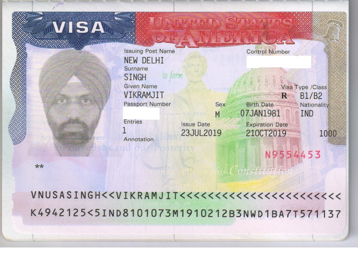 Visa achievement