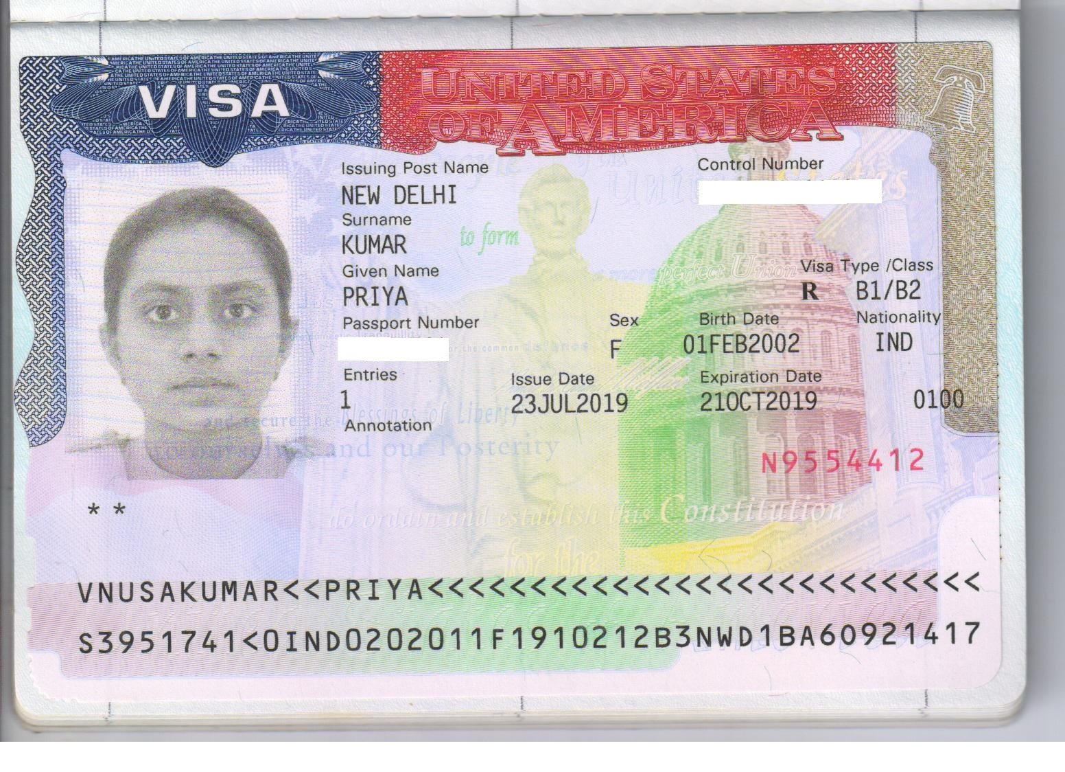 Visa achievement