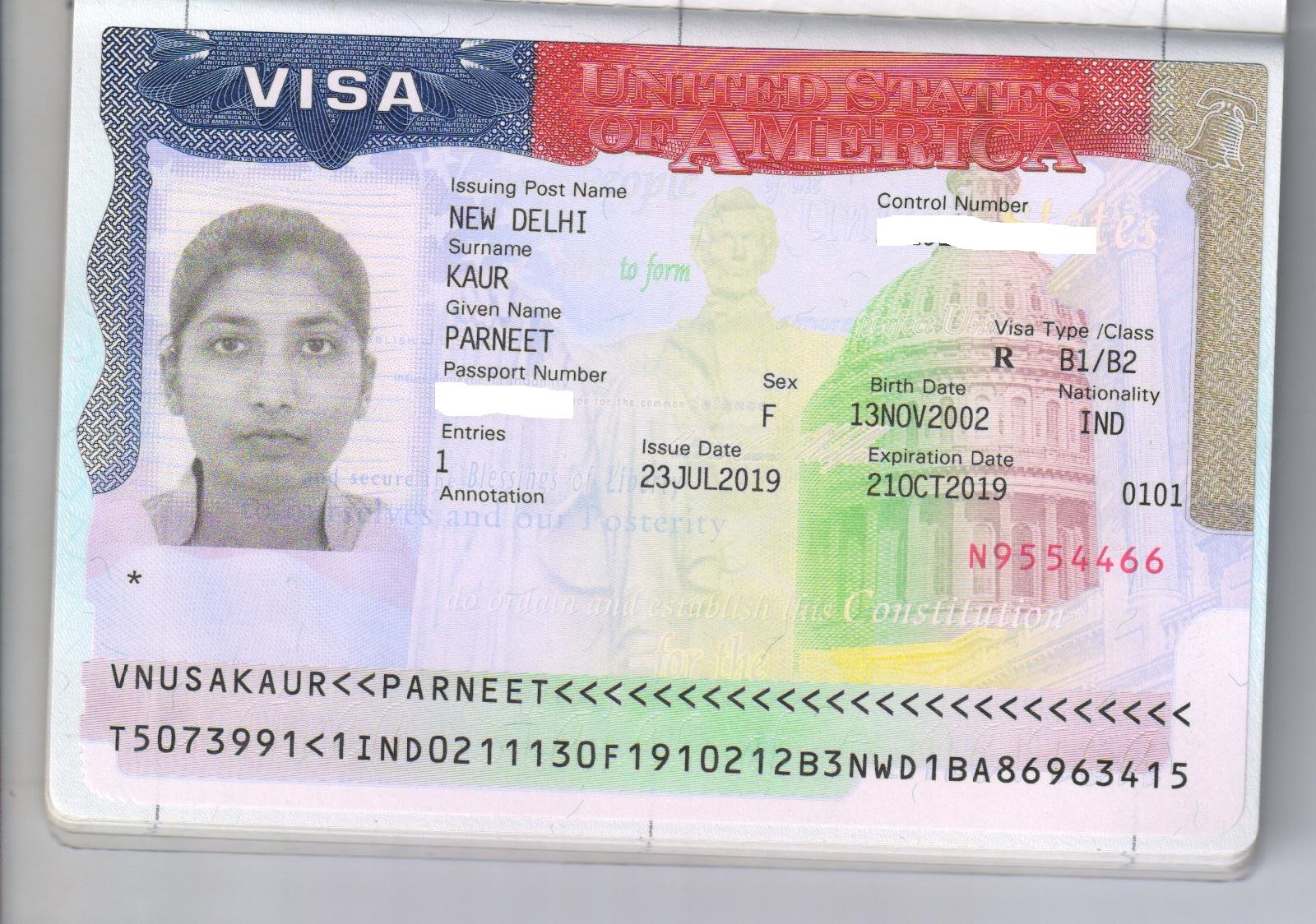 Visa achievement