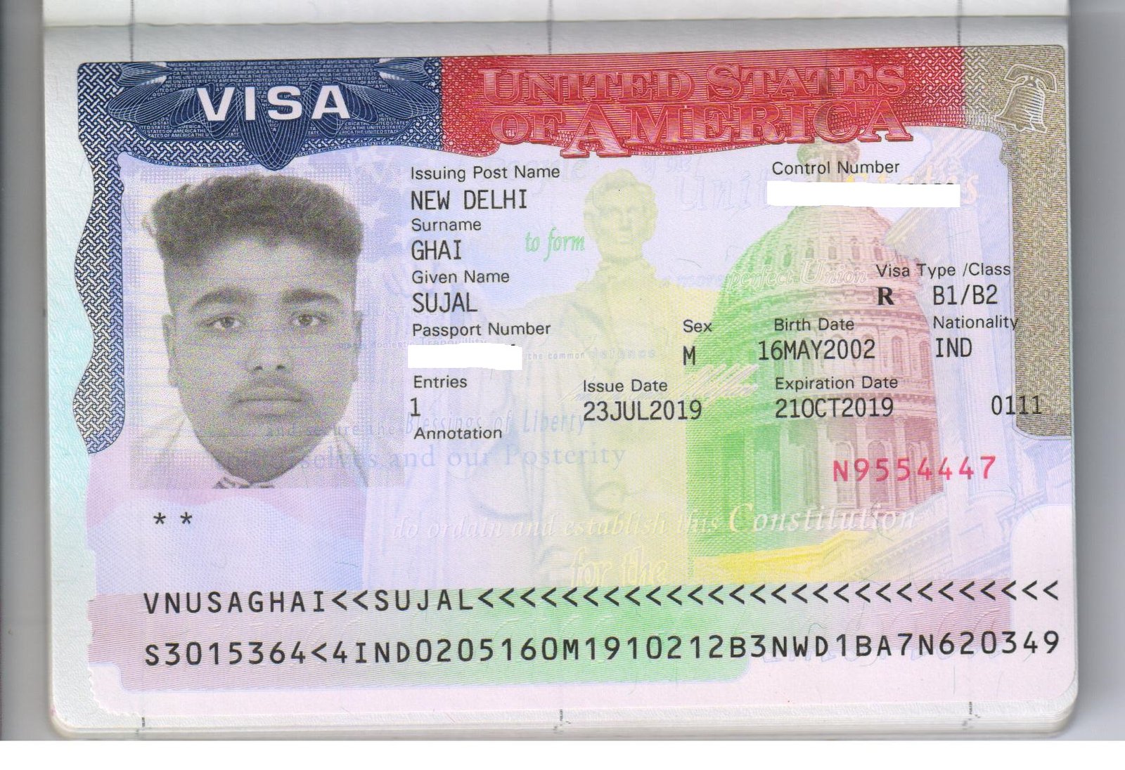 Visa achievement