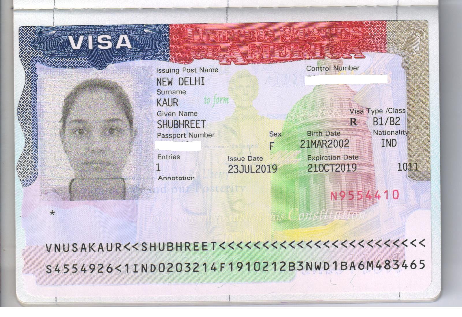 Visa achievement