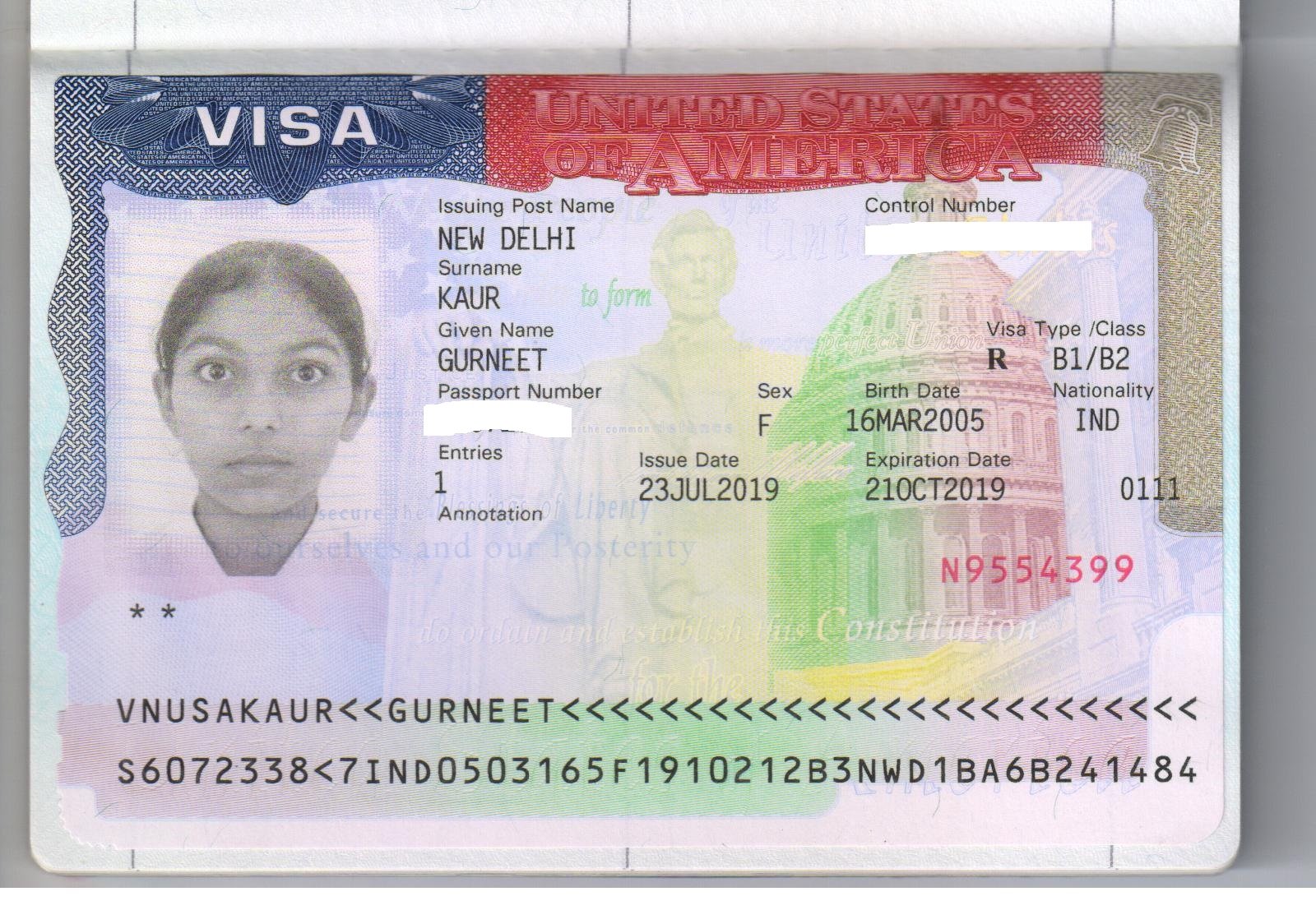 Visa achievement