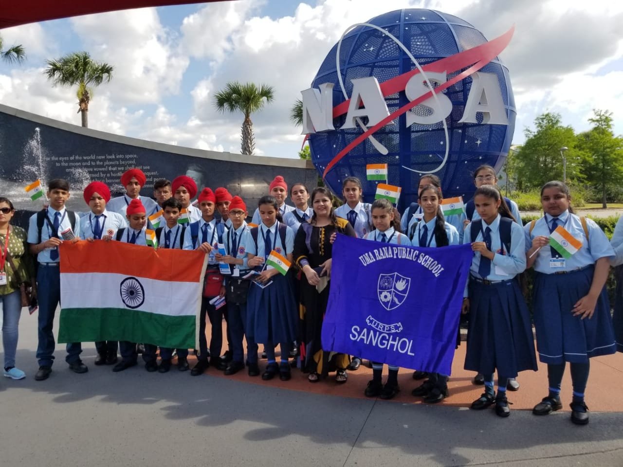 NASA educational tour