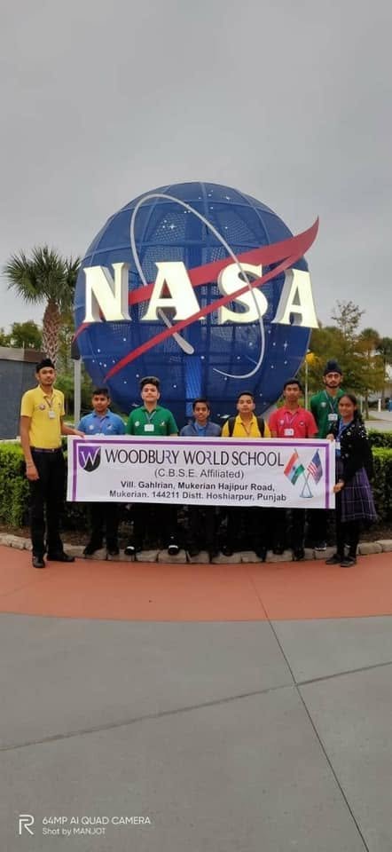 NASA educational tour