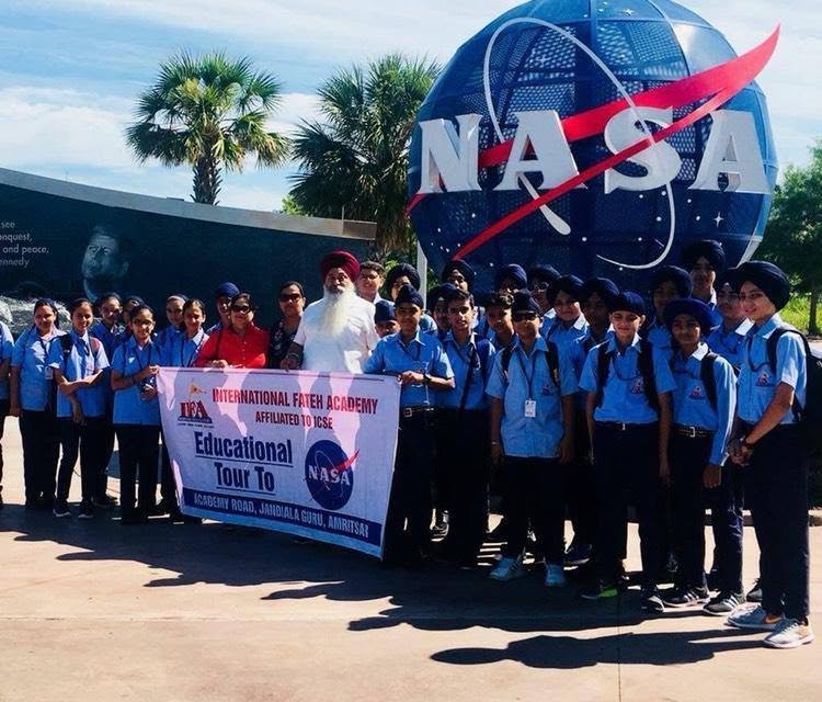 NASA educational tour