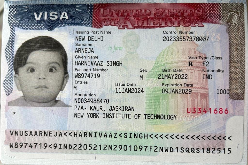 Visa achievement